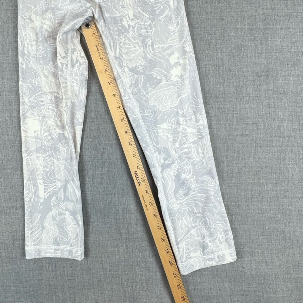 Lululemon Wunder Under Crop High-Rise 21" Womens 4 Tropical Shadow Starlight - Picture 6 of 8